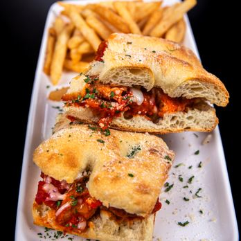 MidPoint Wine Bar & Restaurant - Chicken Parmesan Ricotta Hot - Pizza Near Me - Latham, New York MidPoint Wine Bar & Restaurant - Chicken Parmesan Ricotta Hot - Pizza Near Me - Latham, New York