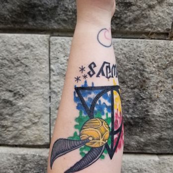 Blue Ox Tattoo - Done by Mikal - Tattoo Near Me - Portland, Oregon