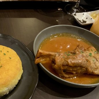 Divan Restaurant - lamb with eggplant, split peas, tomato, lemon, and sour grapes, saffron rice - Persian/Iranian Near Me - Mclean, Virginia Divan Restaurant - lamb with eggplant, split peas, tomato, lemon, and sour grapes, saffron rice - Persian/Iranian Near Me - Mclean, Virginia
