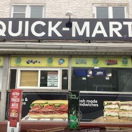 Exterior outside entrance of Quick Mart - Front of store - Norristown, Pennsylvania Exterior outside entrance of Quick Mart - Front of store - Norristown, Pennsylvania