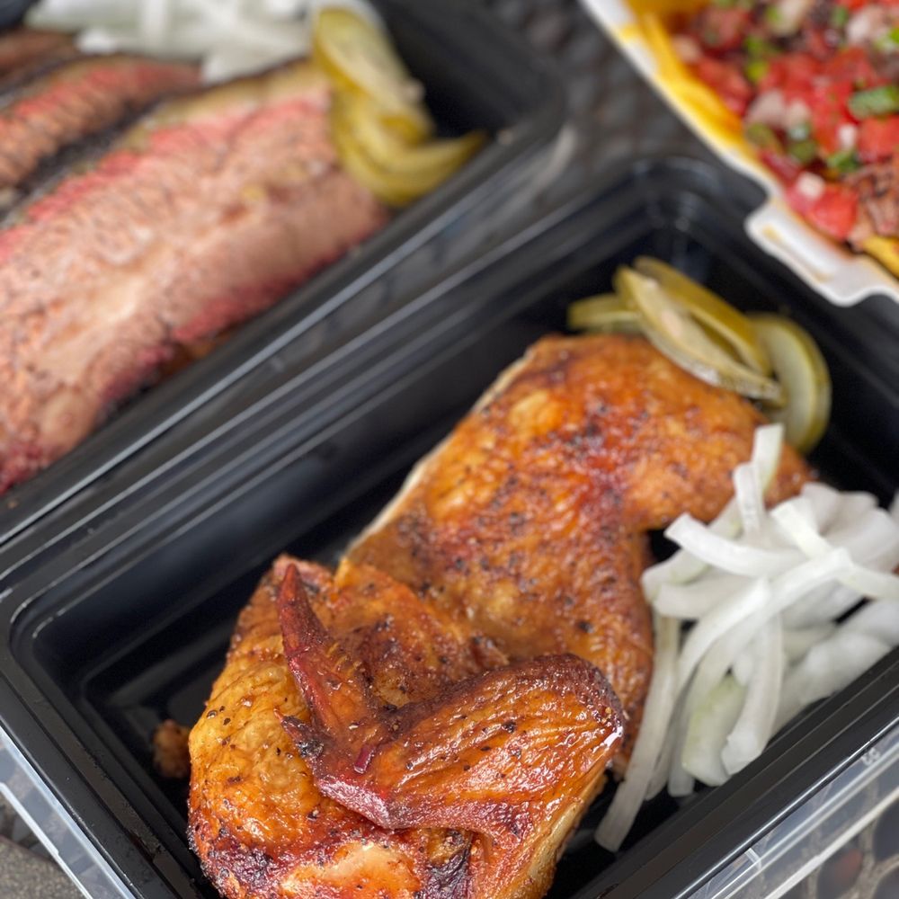 Yearby's BBQ & Waterice - Smoked 1/2 chicken - Barbeque Near Me - Pilot Point, Texas Yearby's BBQ & Waterice - Smoked 1/2 chicken - Barbeque Near Me - Pilot Point, Texas