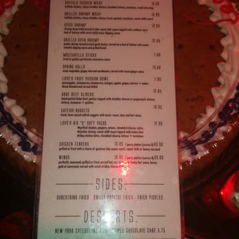 In Love Memphis - Menu - Lounges Near Me - Memphis, Tennessee In Love Memphis - Menu - Lounges Near Me - Memphis, Tennessee
