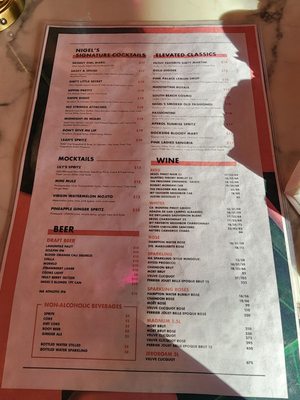 Menu photo 2 Nigel's Waterfront Restaurant Long Beach, CA Menu photo 2 Nigel's Waterfront Restaurant Long Beach, CA