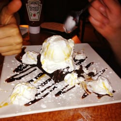 Drewby's Grill Pub - $6 gets a good dessert portion with very nice presentation. Tastes good, too.