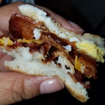Biscuitville - Ultimate bacon egg and cheese biscuit. It has extra bacon. - Breakfast & Brunch Near Me - Reidsville, North Carolina