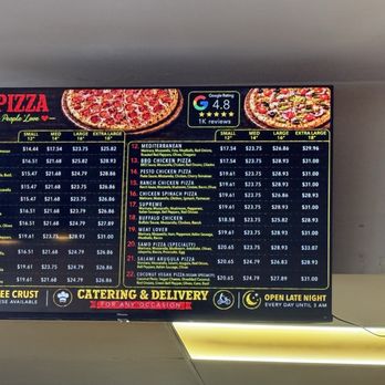 SaMo Pizza - Menú - Pizza Near Me - Santa Monica, California