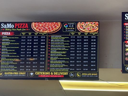 Menu photo 3 SaMo Pizza Santa Monica, CA