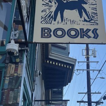 Dog Eared Books - The Dog Eared books dogs logo up top looks like the Coyote I seen roaming around my neighborhood park last week - Bookstores Near Me - San Francisco, California Dog Eared Books - The Dog Eared books dogs logo up top looks like the Coyote I seen roaming around my neighborhood park last week - Bookstores Near Me - San Francisco, California