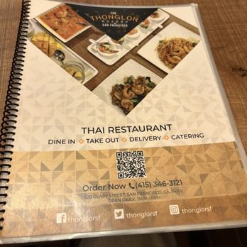 The Thonglor - Very small place - Thai Near Me - San Francisco, California
