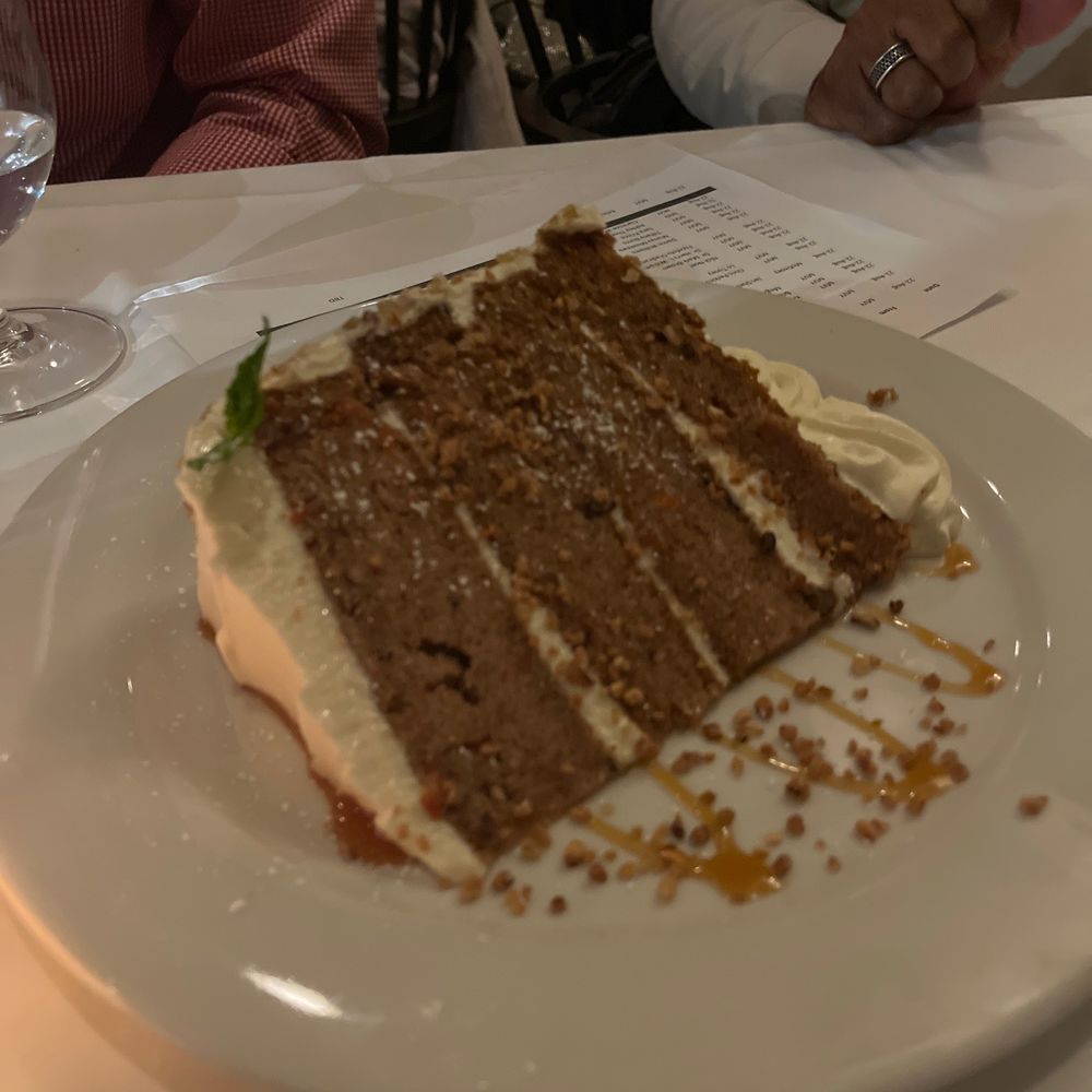 Atria - Carrot cake - New American Near Me - Edgartown, Massachusetts Atria - Carrot cake - New American Near Me - Edgartown, Massachusetts