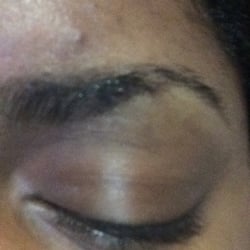 Looks Beauty - Beware.My eyebrows were thick before getting my eyebrows threaded here.