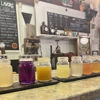 Main House Market - Three kombucha flights... so pretty - Kombucha Near Me - Orlando, Florida