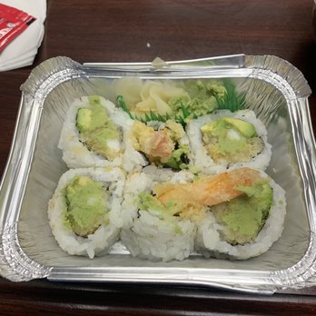 Yummy Sushi - Shrimp Tempura with Avacado - Japanese Near Me - Ewing, New Jersey Yummy Sushi - Shrimp Tempura with Avacado - Japanese Near Me - Ewing, New Jersey
