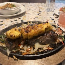 Steak fajitas. Steak fajitas.
