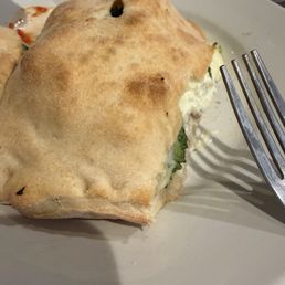 Veggie calzone