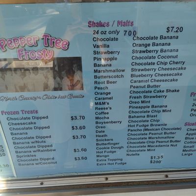 Menu photo 5 Pepper Tree Frosty Vista, CA Menu photo 5 Pepper Tree Frosty Vista, CA