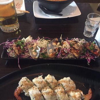 Sapporo Sushi - Nikko roll, muscles app, and ramen... All delicious - Japanese Near Me - Long Beach, California Sapporo Sushi - Nikko roll, muscles app, and ramen... All delicious - Japanese Near Me - Long Beach, California