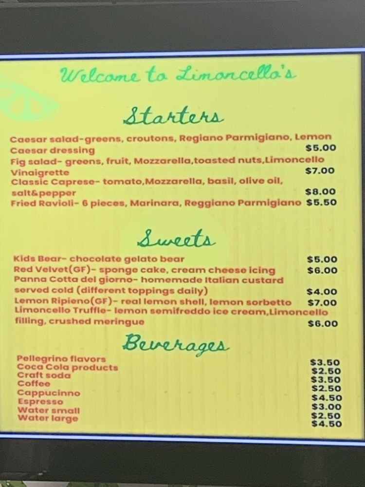 Limoncello’s Cibo Italiano, Hilton Head Island Roadtrippers