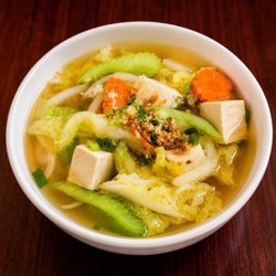 Tofu&Veggies Soup