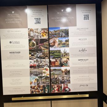 JW Marriott Phoenix Desert Ridge Resort & Spa - Elevators- events - Hotels Near Me - Phoenix, Arizona
