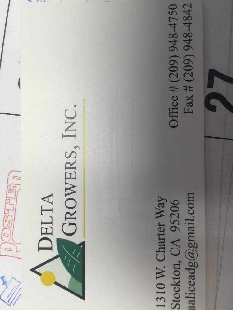 DELTA GROWERS 1310 W Charter Way, Stockton, CA Yelp