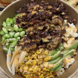 Build your own beef bulgogi bowl