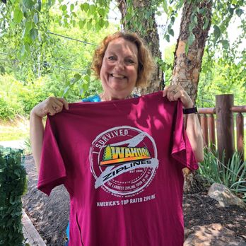 Wahoo Ziplines - I chose this shirt as a motivation for finishing - Ziplining Near Me - Sevierville, Tennessee Wahoo Ziplines - I chose this shirt as a motivation for finishing - Ziplining Near Me - Sevierville, Tennessee