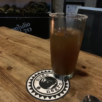 Nudo Negro - This is a michelada in Mexico City - made me happy that micheladas in SF are not just beer with like some soy sauce and lime. - Mexican Near Me - México, D.F., DIF Nudo Negro - This is a michelada in Mexico City - made me happy that micheladas in SF are not just beer with like some soy sauce and lime. - Mexican Near Me - México, D.F., DIF