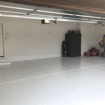 Raxmasters - Thanks Jerry custom white w/grey flake epoxy. - Refinishing Services Near Me - Las Vegas, Nevada Raxmasters - Thanks Jerry custom white w/grey flake epoxy. - Refinishing Services Near Me - Las Vegas, Nevada