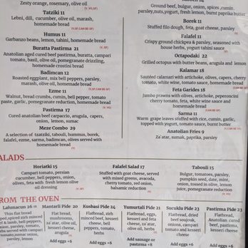 Anatolian Table - Menu September 2025 - Turkish Near Me - San Francisco, California Anatolian Table - Menu September 2025 - Turkish Near Me - San Francisco, California