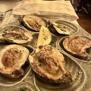 Bourbon House - Oysters Rockefeller - Cajun/Creole Near Me - New Orleans, Louisiana Bourbon House - Oysters Rockefeller - Cajun/Creole Near Me - New Orleans, Louisiana