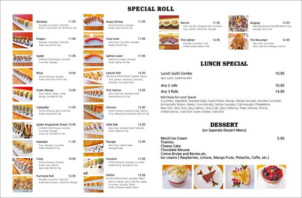 Menu photo 2 Osaka Sushi Little Falls, NJ Menu photo 2 Osaka Sushi Little Falls, NJ