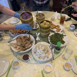 Delicious vegan dim sum feast!