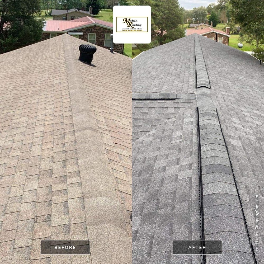 Slide of Midian Roofing