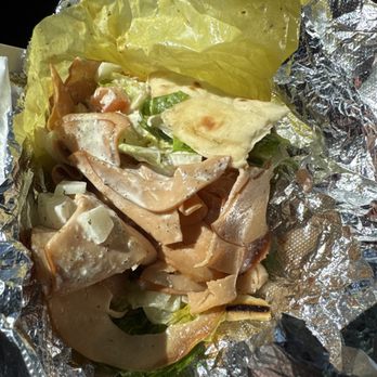 Zorbas Gyros - I'm not even sure it's chicken. Tasted like bologna. - Halal Near Me - Mill Valley, California Zorbas Gyros - I'm not even sure it's chicken. Tasted like bologna. - Halal Near Me - Mill Valley, California