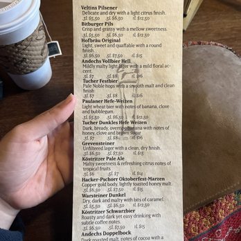 Prost! Boise - Drink Menu - German Near Me - Boise, Idaho