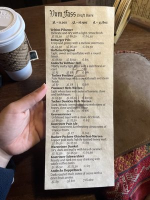 Menu photo 3 Prost! Boise Boise, ID