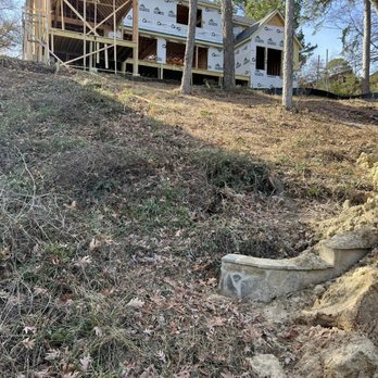 Hootens Lawn & Tree Service - before picture of landscaping project on Lakefront property - Nurseries & Gardening Near Me - Emory, Texas