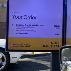 McDonald's - Sausage Egg Cheese McGriddle