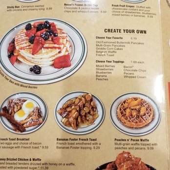 Flapjack's Pancake Cabin - Menu - Breakfast & Brunch Near Me - Kodak, Tennessee