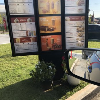 Scooter's Coffee - menus in rear view mirror - Coffee & Tea Near Me - Oklahoma City, Oklahoma Scooter's Coffee - menus in rear view mirror - Coffee & Tea Near Me - Oklahoma City, Oklahoma