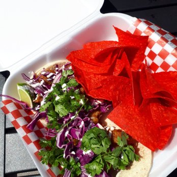 La Ha Tacos - Fish tacos with chips and salsa - Mexican Near Me - Orleans, Ontario