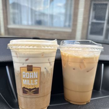 Roan Mills Grains - Iced Vanilla Oat Latte and Coldbrew with coldfoam - Bakeries Near Me - Fillmore, California Roan Mills Grains - Iced Vanilla Oat Latte and Coldbrew with coldfoam - Bakeries Near Me - Fillmore, California
