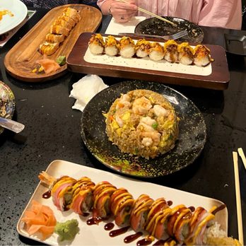 Kitsune Sushi and Hibachi - Shrimp fried rice, lobster roll and Kitsune sushi balls. - Japanese Near Me - Houston, Texas Kitsune Sushi and Hibachi - Shrimp fried rice, lobster roll and Kitsune sushi balls. - Japanese Near Me - Houston, Texas