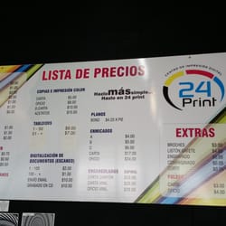 24 Print - Lista de precios (noviembre 2014)