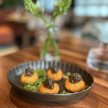 Chayote Barrio Kitchen - Cheese balls - Latin American Near Me - Winter Park, Florida Chayote Barrio Kitchen - Cheese balls - Latin American Near Me - Winter Park, Florida