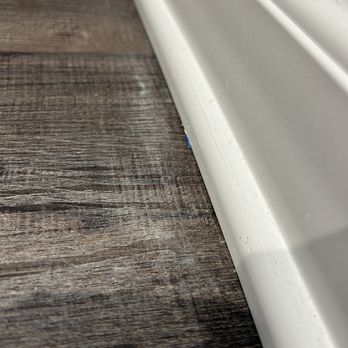 Dry Basements Plus - flooring affected by paint - Waterproofing Near Me - Commerce Township, Michigan