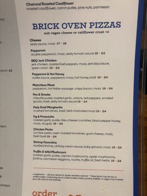 Menu photo 2 matchbox Sunrise, FL Menu photo 2 matchbox Sunrise, FL