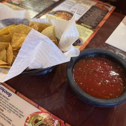 Chips and salsa were good
