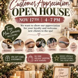 Tranquility Spa Massage - Open house